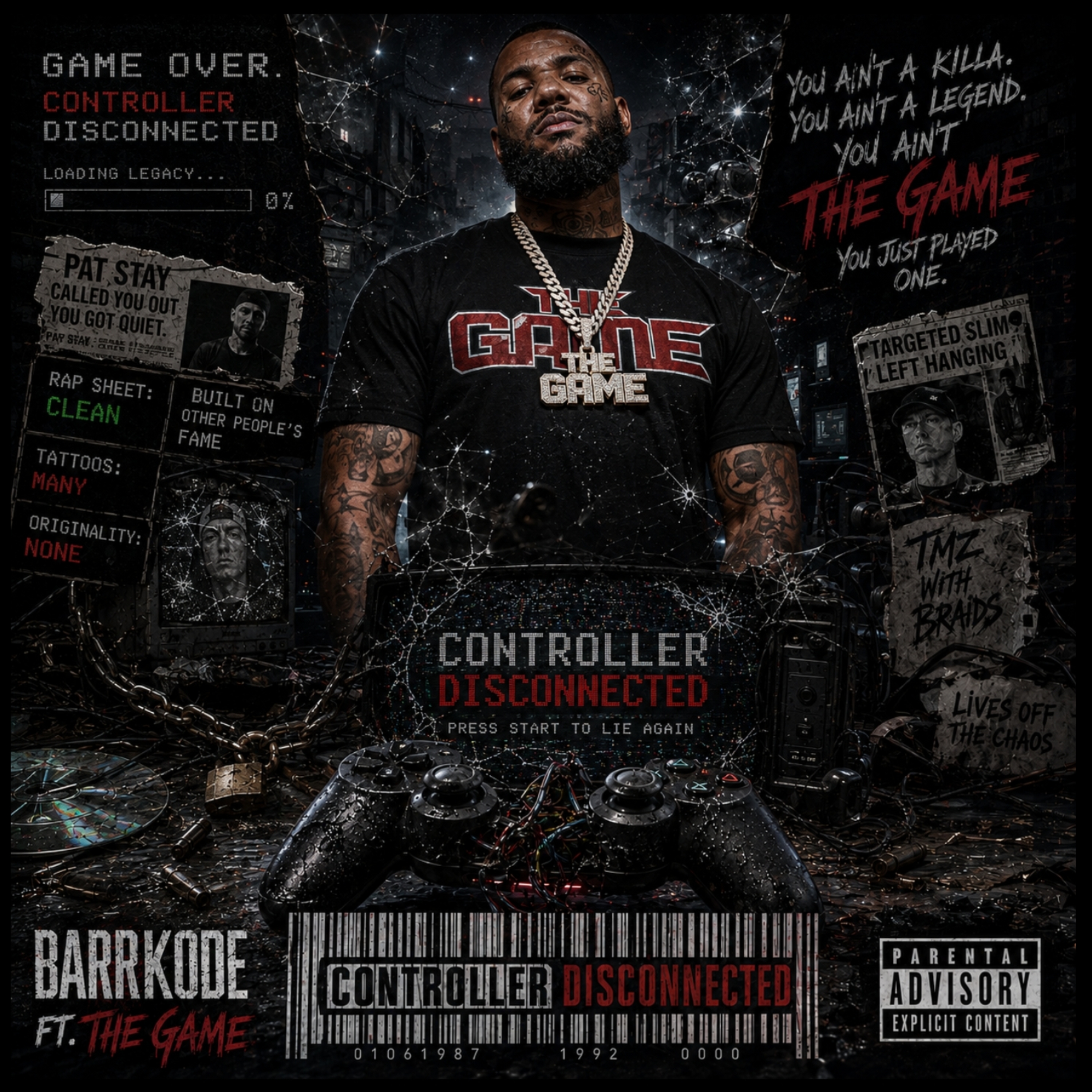 Controller Disconnected ft. The Game cover artwork